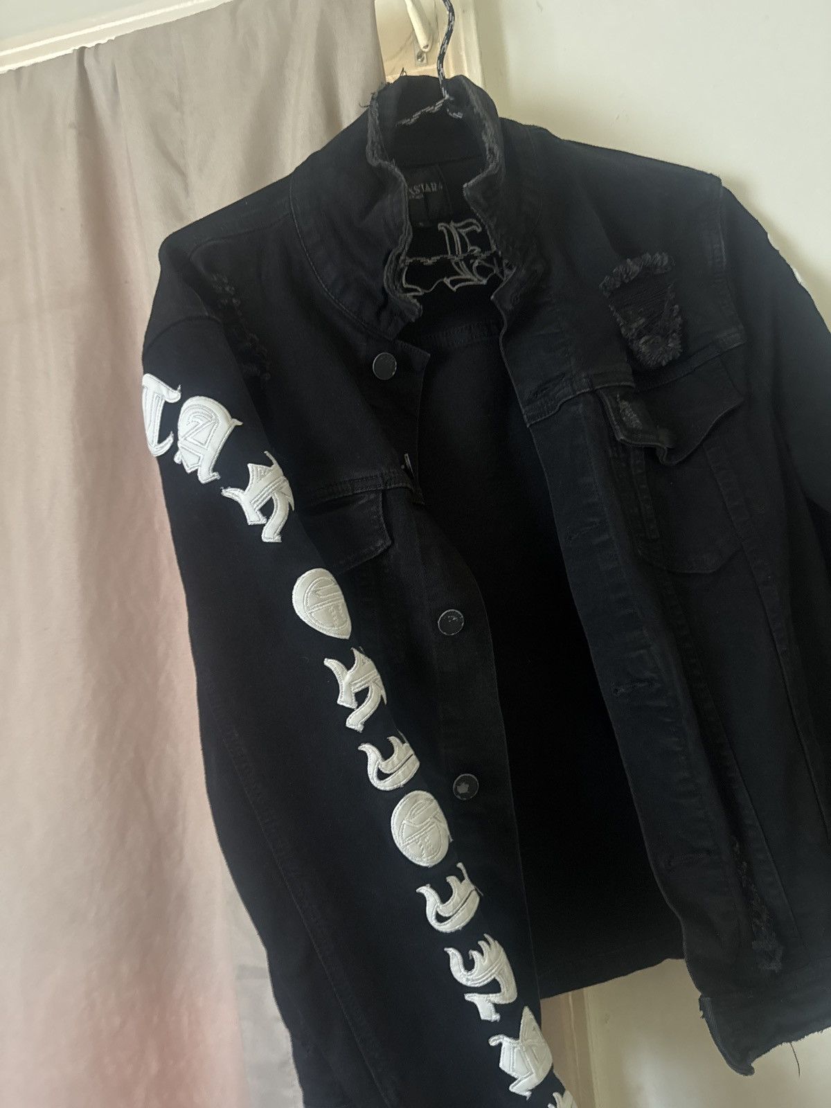 Rockstar Games Black Denim rockstar jacket Size US S / EU 44-46 / 1 - 3 Thumbnail