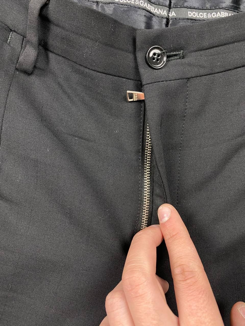 Dolce & Gabbana Dolce Gabbana Classic Pants Men Size 44 Black Size US 44 / EU 60 - 4 Thumbnail