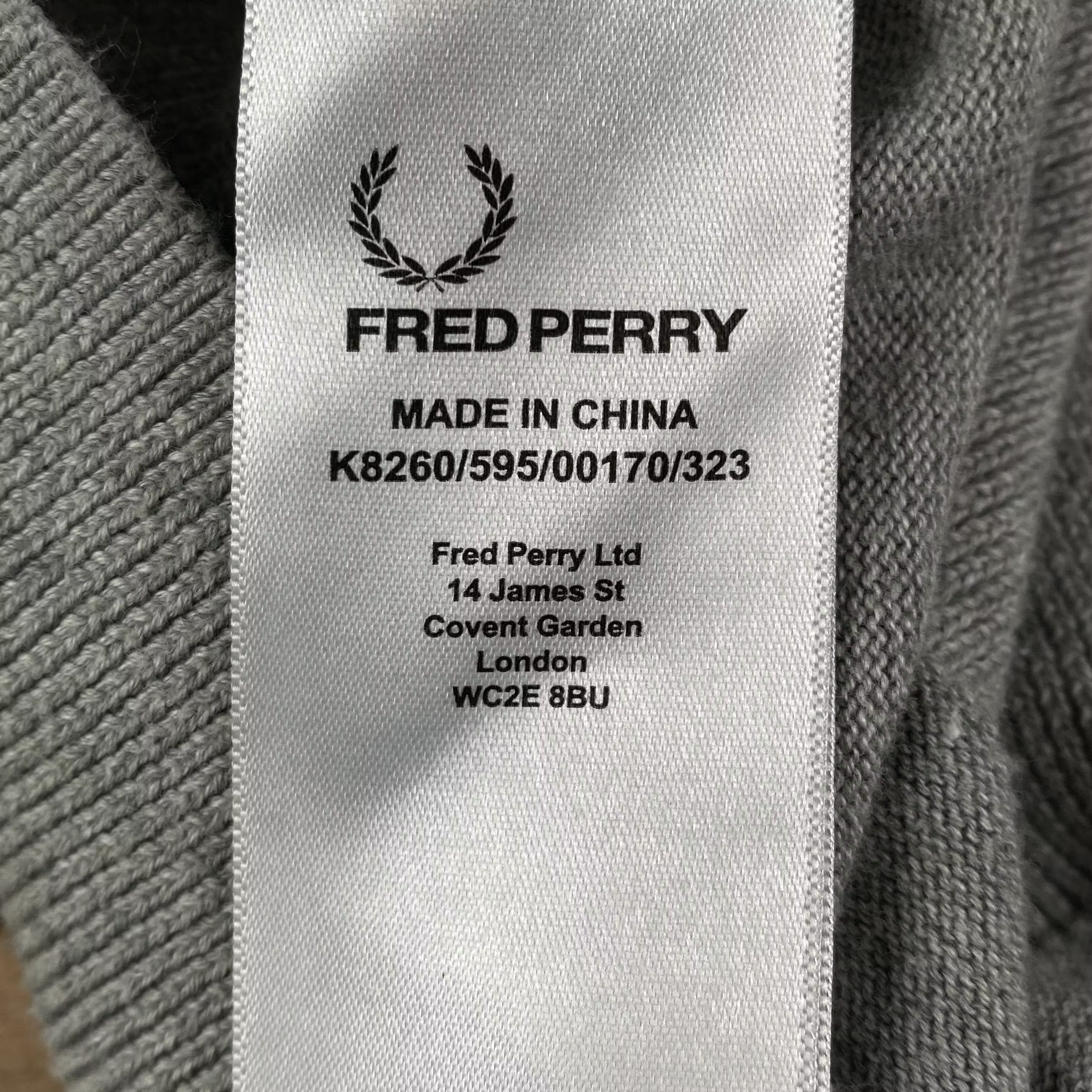 Fred Perry Mens Jumper Long Sleeve V-Neck Fred Perry Size S Size US S / EU 44-46 / 1 - 5 Thumbnail