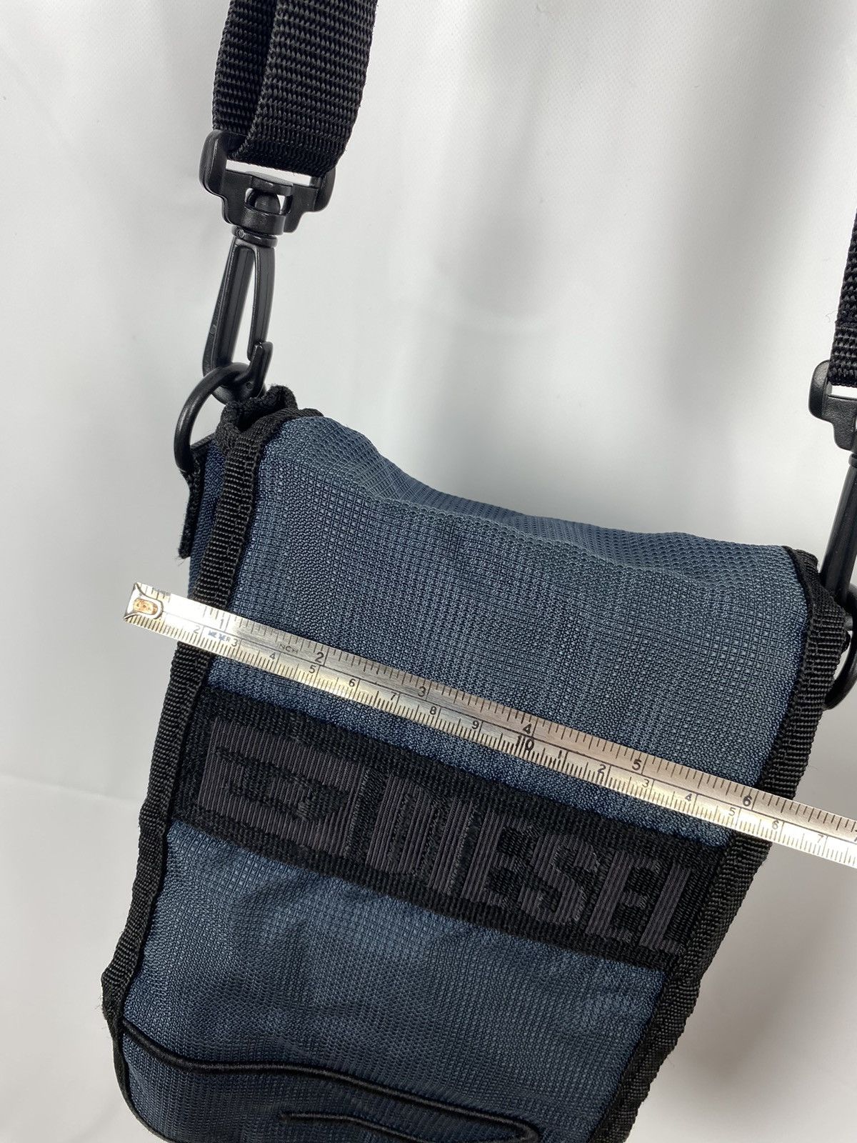 Diesel Vintage Diesel 00s Nylon Messenger Mini Bag Size ONE SIZE - 9 Thumbnail