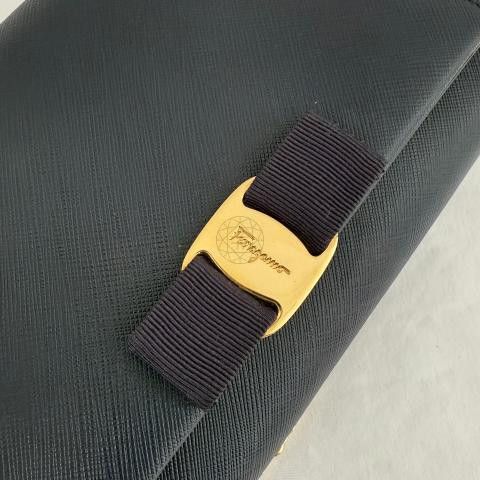 Salvatore Ferragamo o1s1rm0526 Size : OS / Crossbody Bag in Midnight Blue Size ONE SIZE - 4 Thumbnail