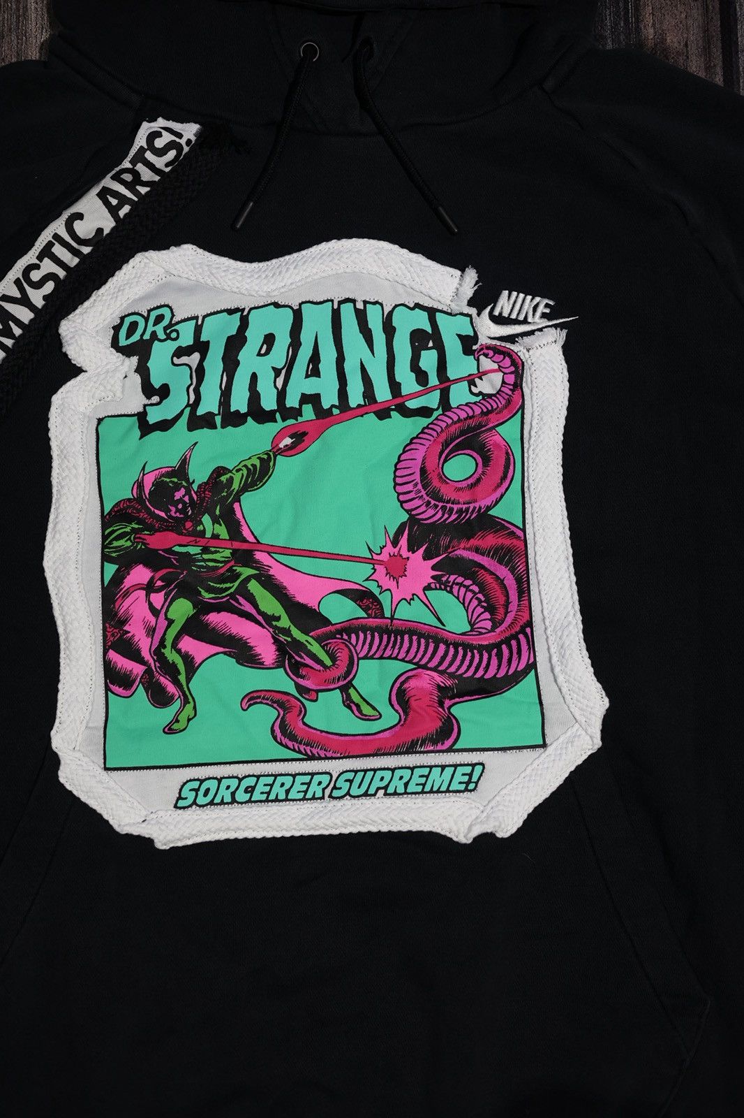 Nike Nike Custom Hoodie Vintage 90s Y2K Reworked Size US XXL / EU 58 / 5 - 3 Thumbnail