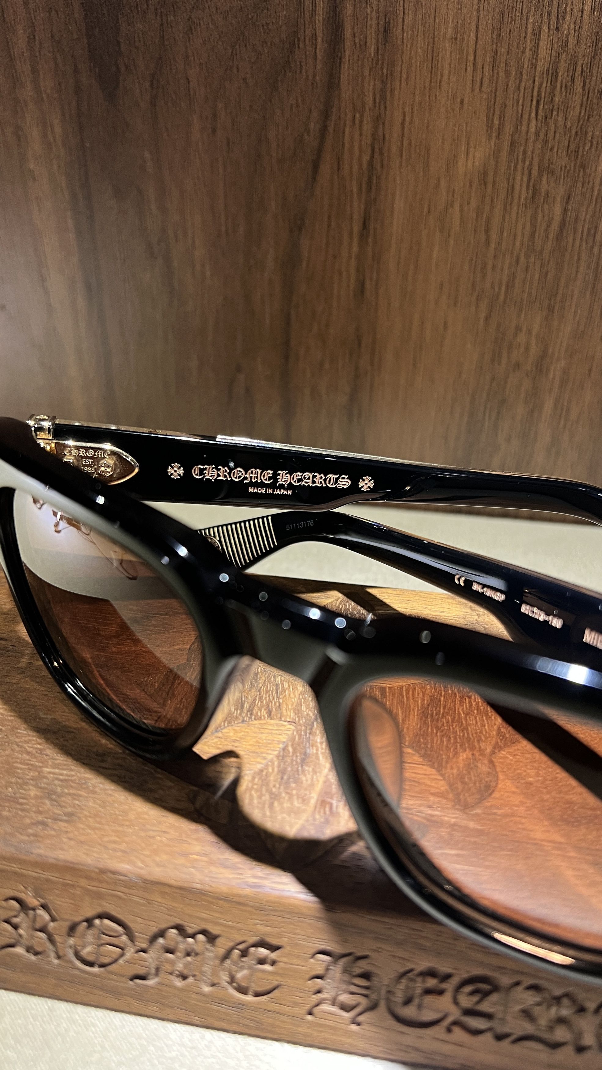 Chrome Hearts CHROME HEARTS MIDIXATHRILL II SUNGLASSES Size ONE SIZE - 10 Thumbnail