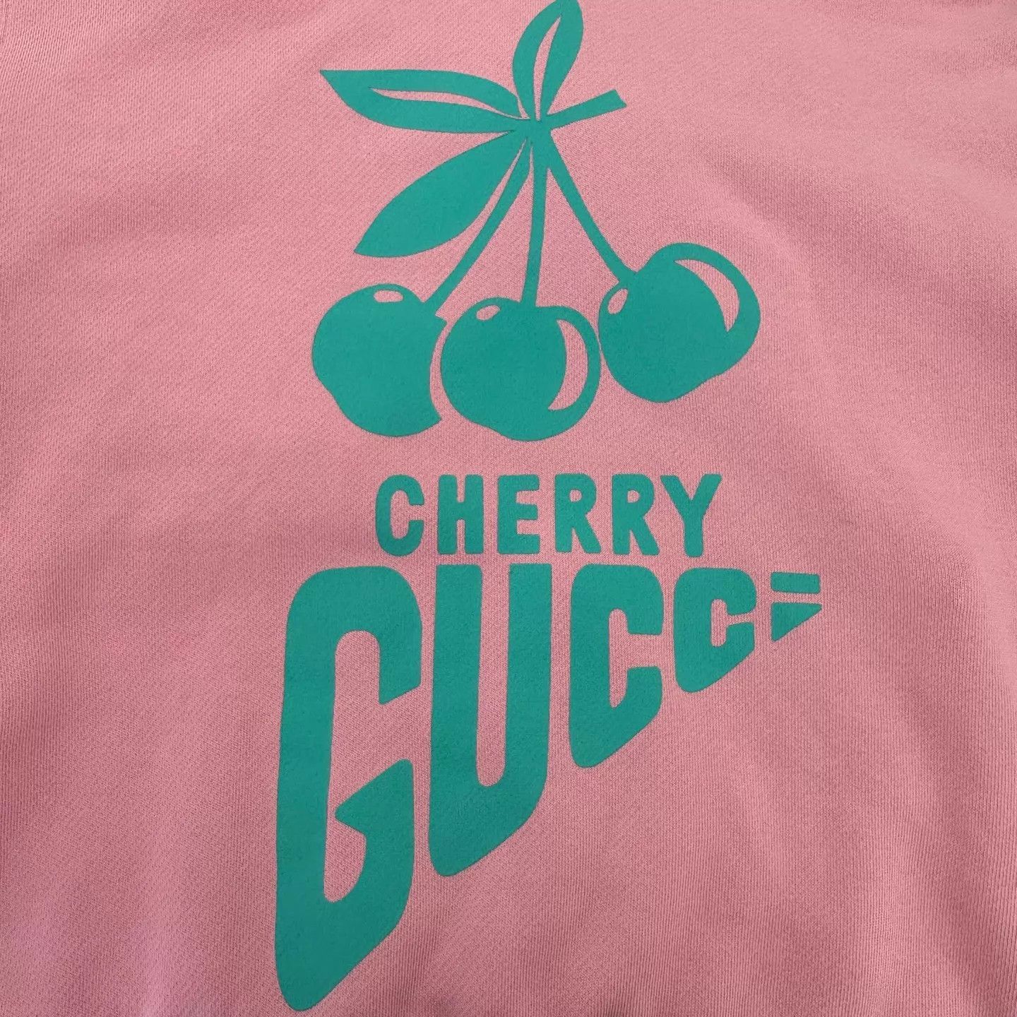 Gucci Gucci Cherry Print Pink Hoodie M Size M / US 6-8 / IT 42-44 - 6 Thumbnail