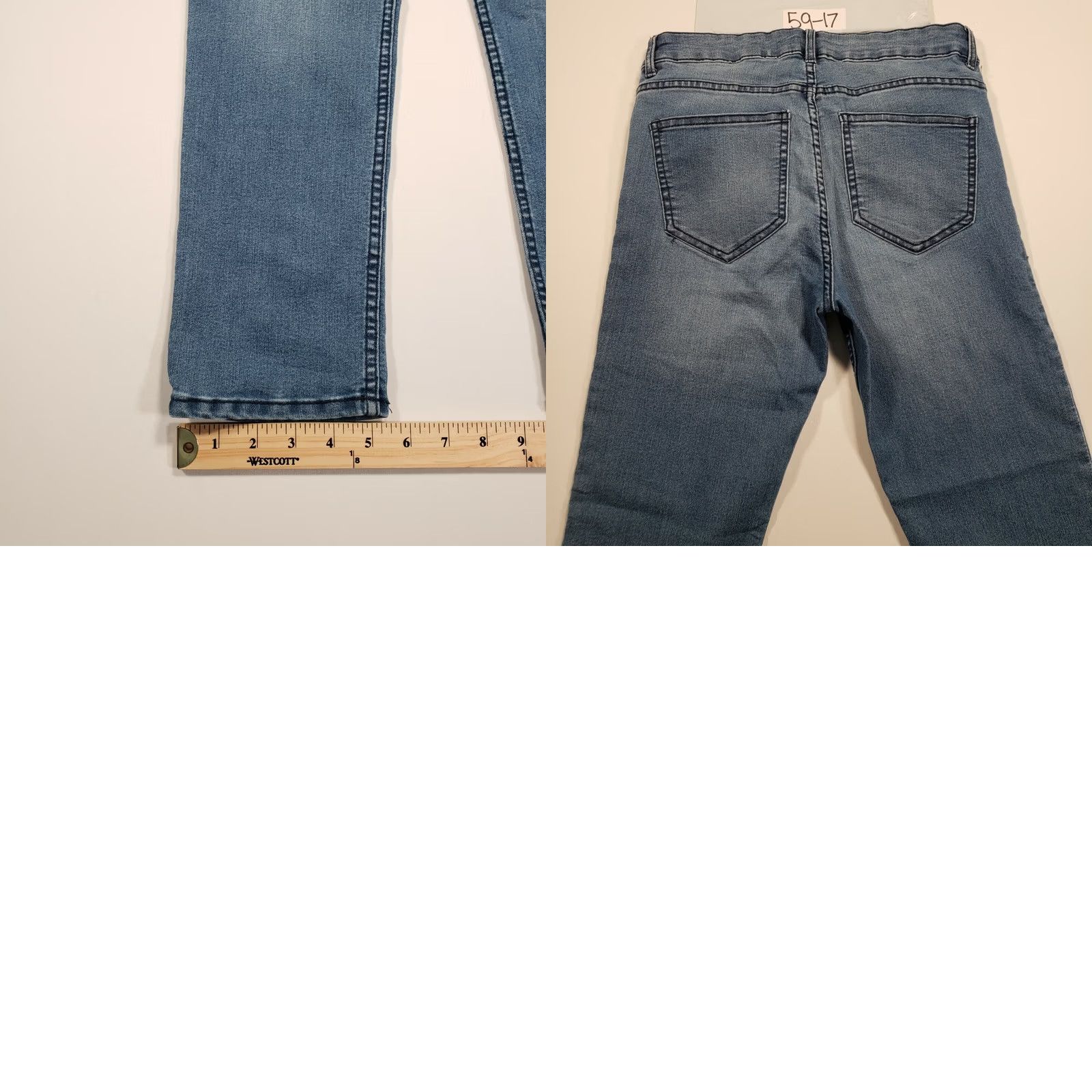 H&M H&M Jeans Womens 6 Mid-Rise Straight 5-Pocket Rinse Wash Blue Denim Size 28" / US 6 / IT 42 - 8 Thumbnail