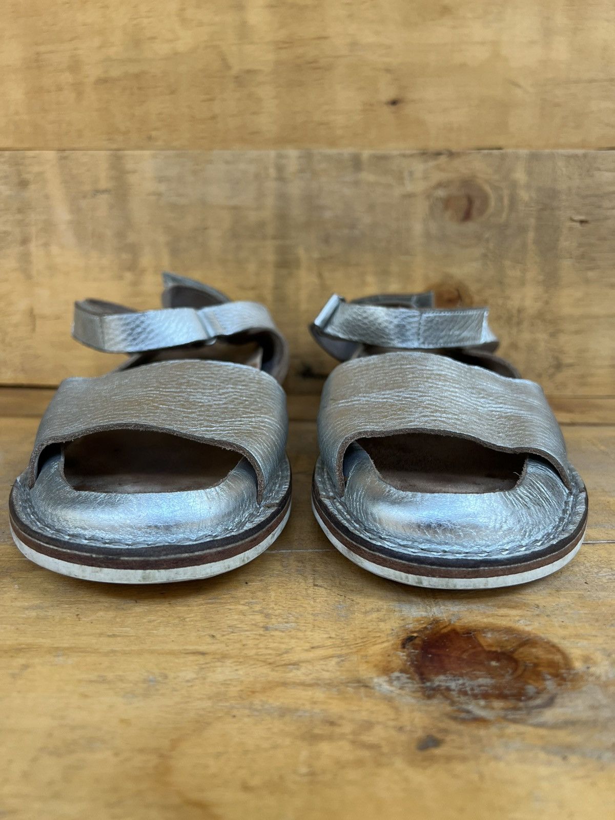 Trippen Trippen Fez F Women's Silver Flat Shoes Size EU 41 / US 9 Size US 11 / IT 41 - 5 Thumbnail