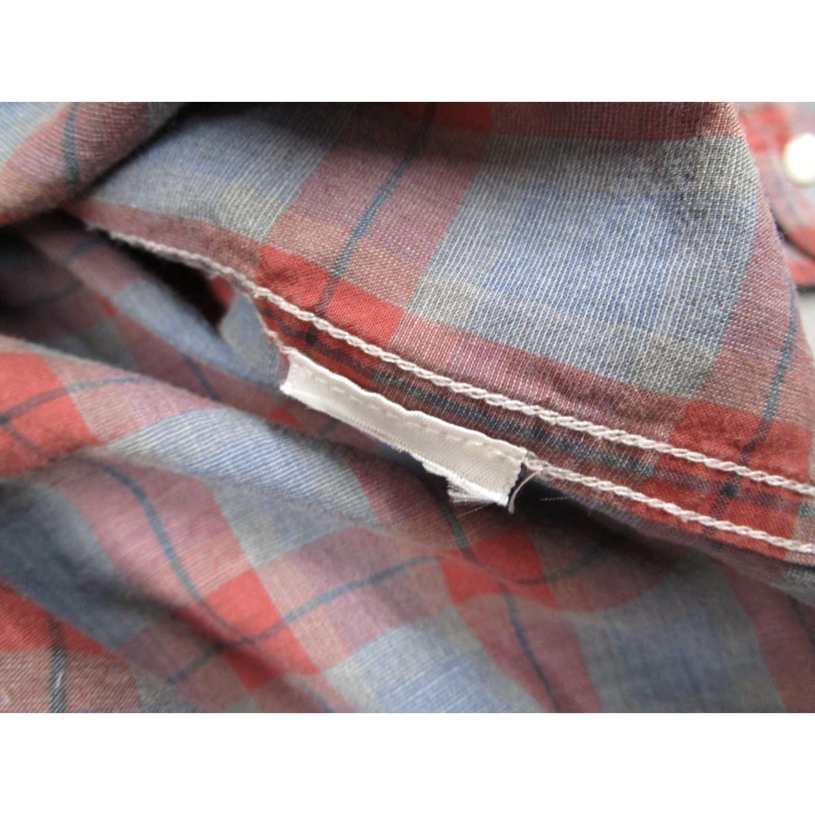 Frank & Eileen Frank & Eileen Shirt Women Small Blue Check Knit Button Up Made in USA Size S / US 4 / IT 40 - 4 Thumbnail