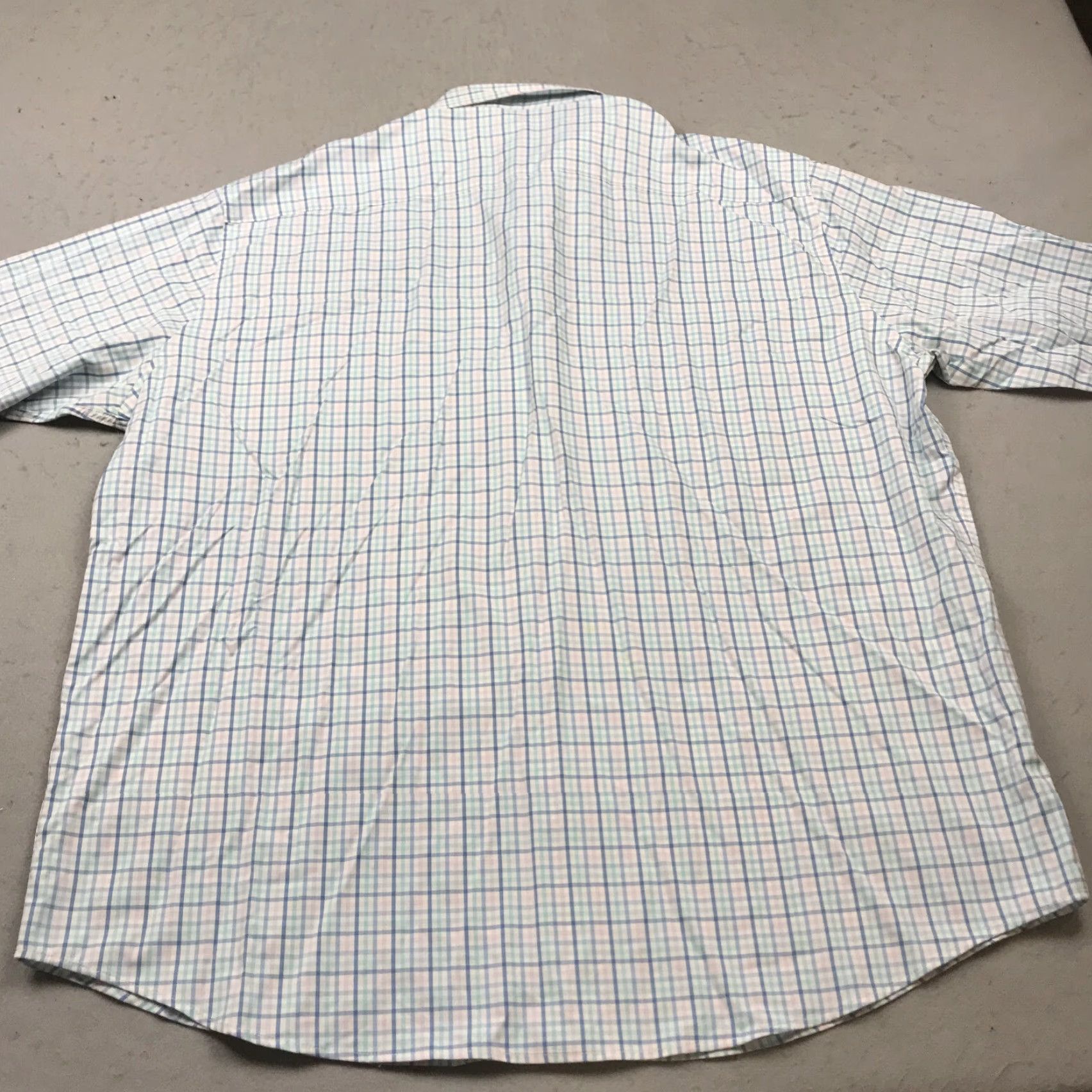 Peter Millar Peter Millar Shirt Mens 2XL Pastel Applecrest Tattersall Summer Comfort Casual Shirt Size US XXL / EU 58 / 5 - 7 Thumbnail