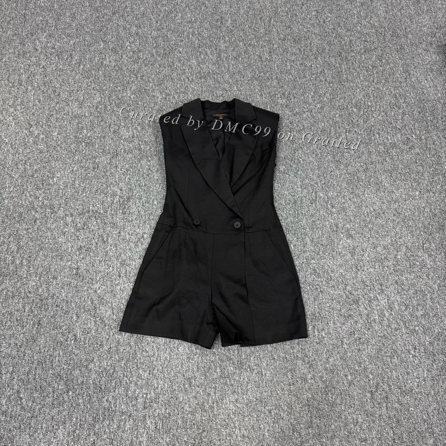 Louis Vuitton Louis Vuitton Wool Silk Jumpsuit Dress Size 34" / US 12 / IT 48 - 1 Thumbnail