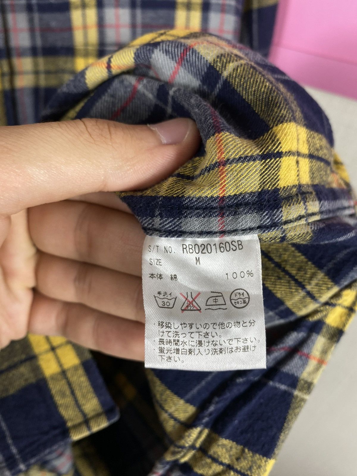 RAGEBLUE × Vintage Rageblue Japanese Check Flannel Shirt Size US M / EU 48-50 / 2 - 10 Thumbnail