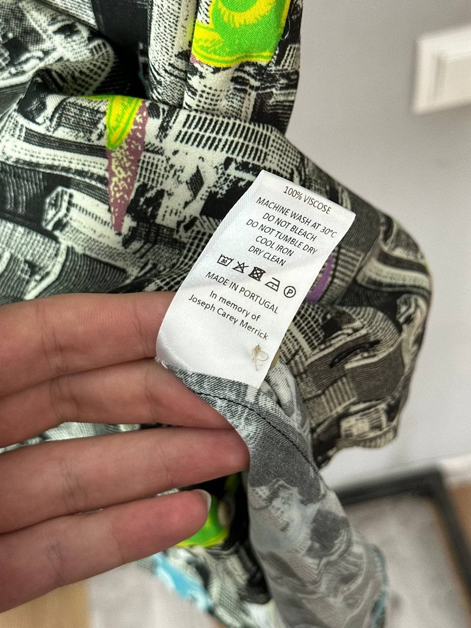 Brain Dead Brain Dead Summer Printed Viscose Short Sleeve Shirt Size US S / EU 44-46 / 1 - 8 Thumbnail