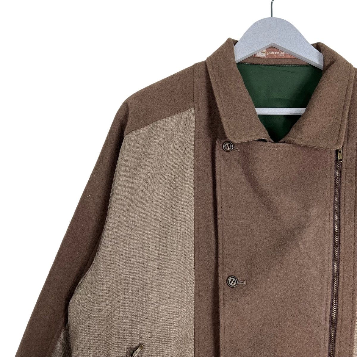 Pierre Balmain 🔥 VINTAGE PIERRE BALMAIN PARIS WOOL BOMBER JACKET Size US L / EU 52-54 / 3 - 7 Thumbnail