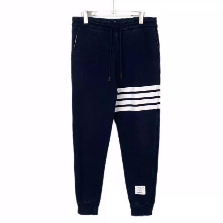 Thom Browne Classic Cotton Drawstring Pants - dmc