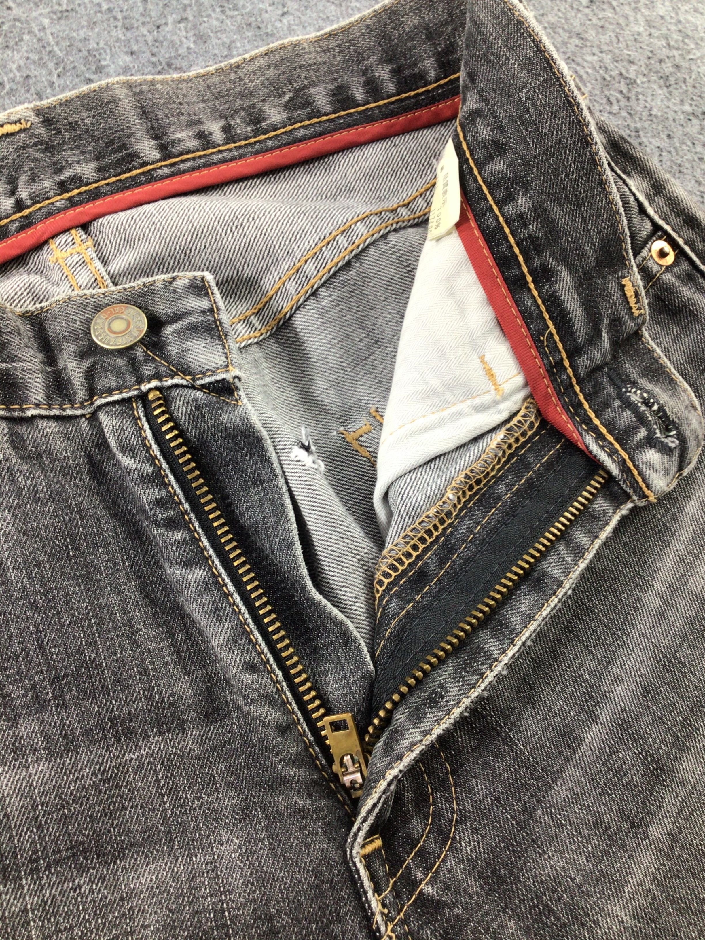 Levi's × Vintage Vintage Levis 510 Red Loop Jeans-JM591 Size US 30 / EU 46 - 7 Thumbnail