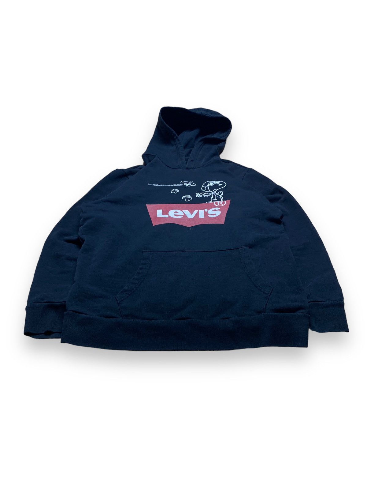 Levi's Levi's x Snoopy Black Hoodie Grailed