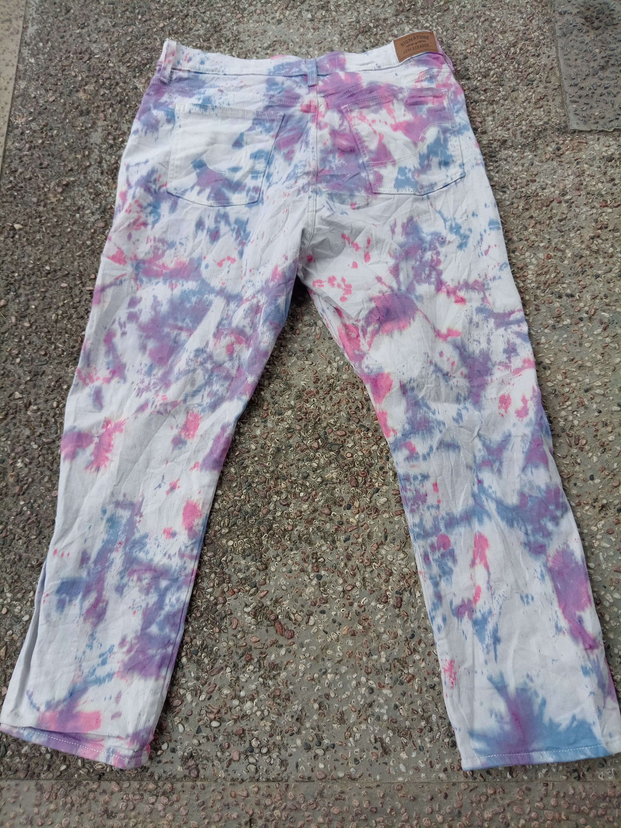 Levi's × Vintage Vintage Levi's signature Jeans tie-dye Size US 36 / EU 52 - 2 Thumbnail
