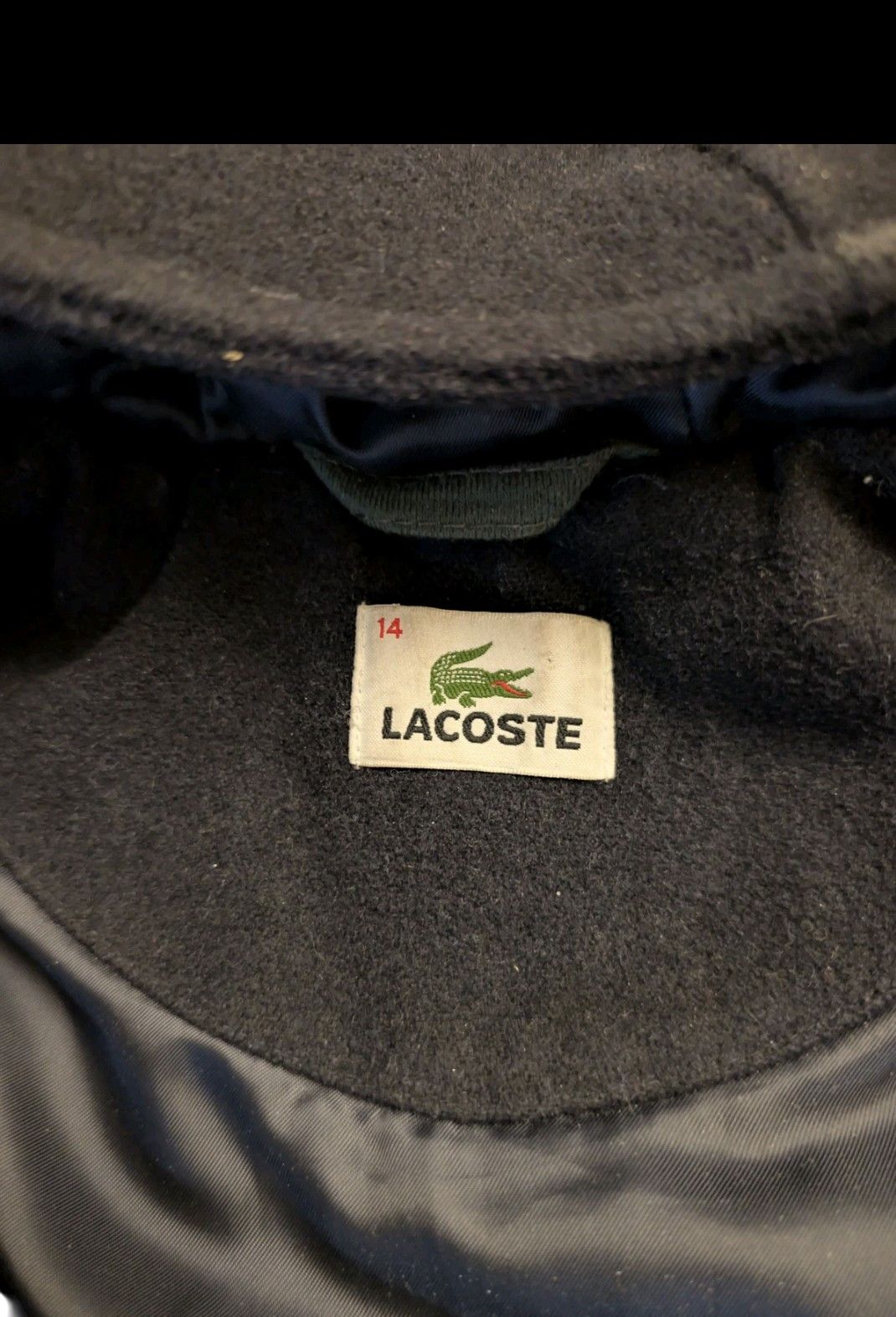 Lacoste Wool coat Size US M / EU 48-50 / 2 - 3 Thumbnail