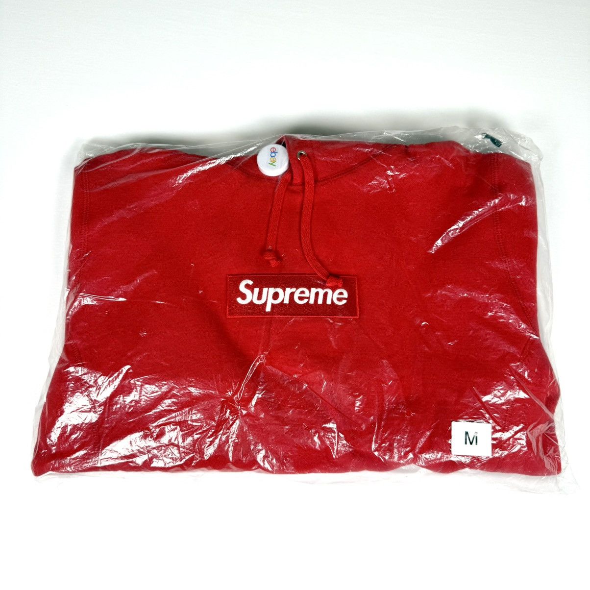Supreme DEADSTOCK FW16 BOGO Hoodie, Red, Medium, NWT Size US M / EU 48-50 / 2 - 1 Thumbnail