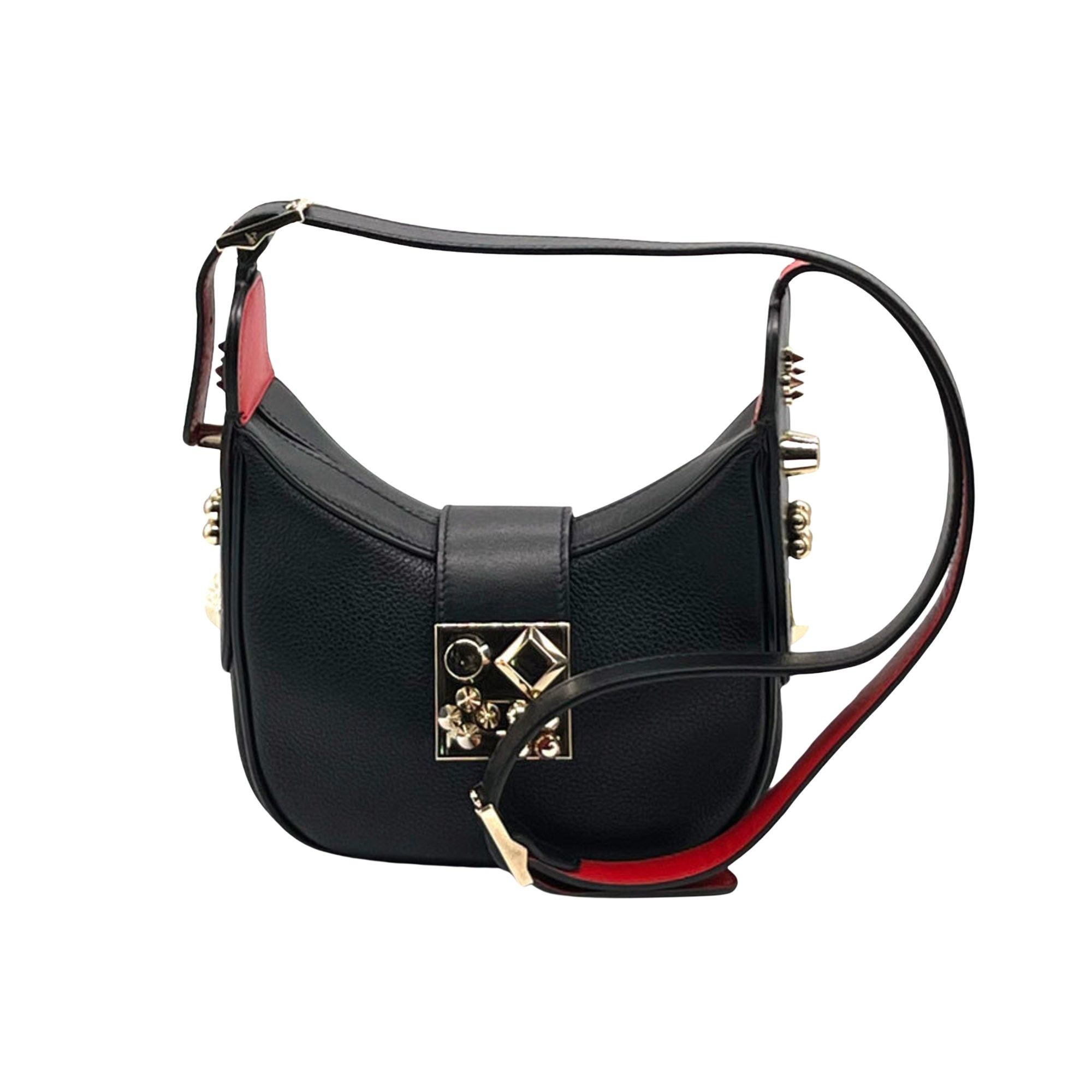 image of Christian Louboutin Carasky Shoulder in Black, Women's