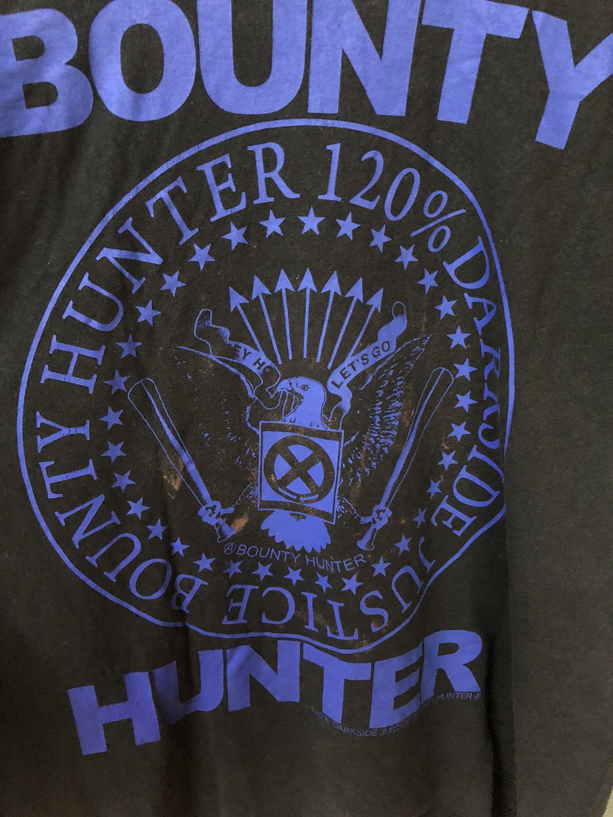Bounty Hunter Vtg Bounty Hunter Ripoff Ramones Britzkrieg Bop Shirt Tee Size US XL / EU 56 / 4 - 2 Thumbnail