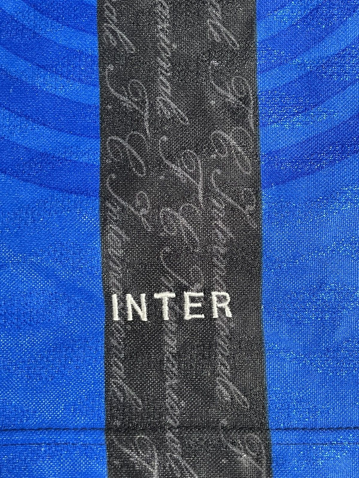 Umbro × Vintage INTER MILAN 1997/1998 VINTAGE FOOTBALL SHIRT JERSEY HOME Size US L / EU 52-54 / 3 - 5 Thumbnail