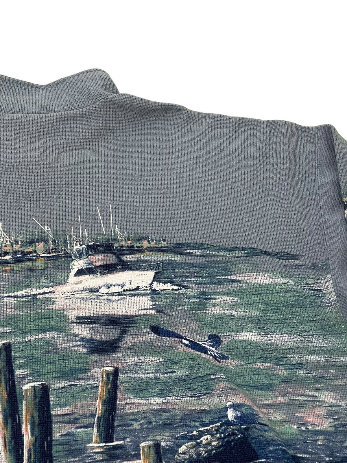 Vintage Vtg Art Unlimited Sportswear Sweatshirt Lake Printed 5🟩7 Size US XXL / EU 58 / 5 - 18 Thumbnail