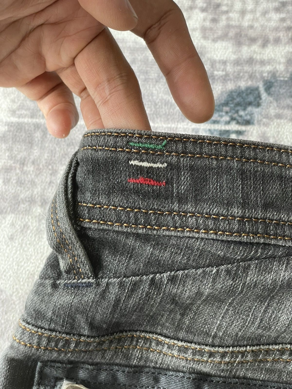 Diesel Diesel Slammer Straight Jeans Size US 30 / EU 46 - 9 Thumbnail