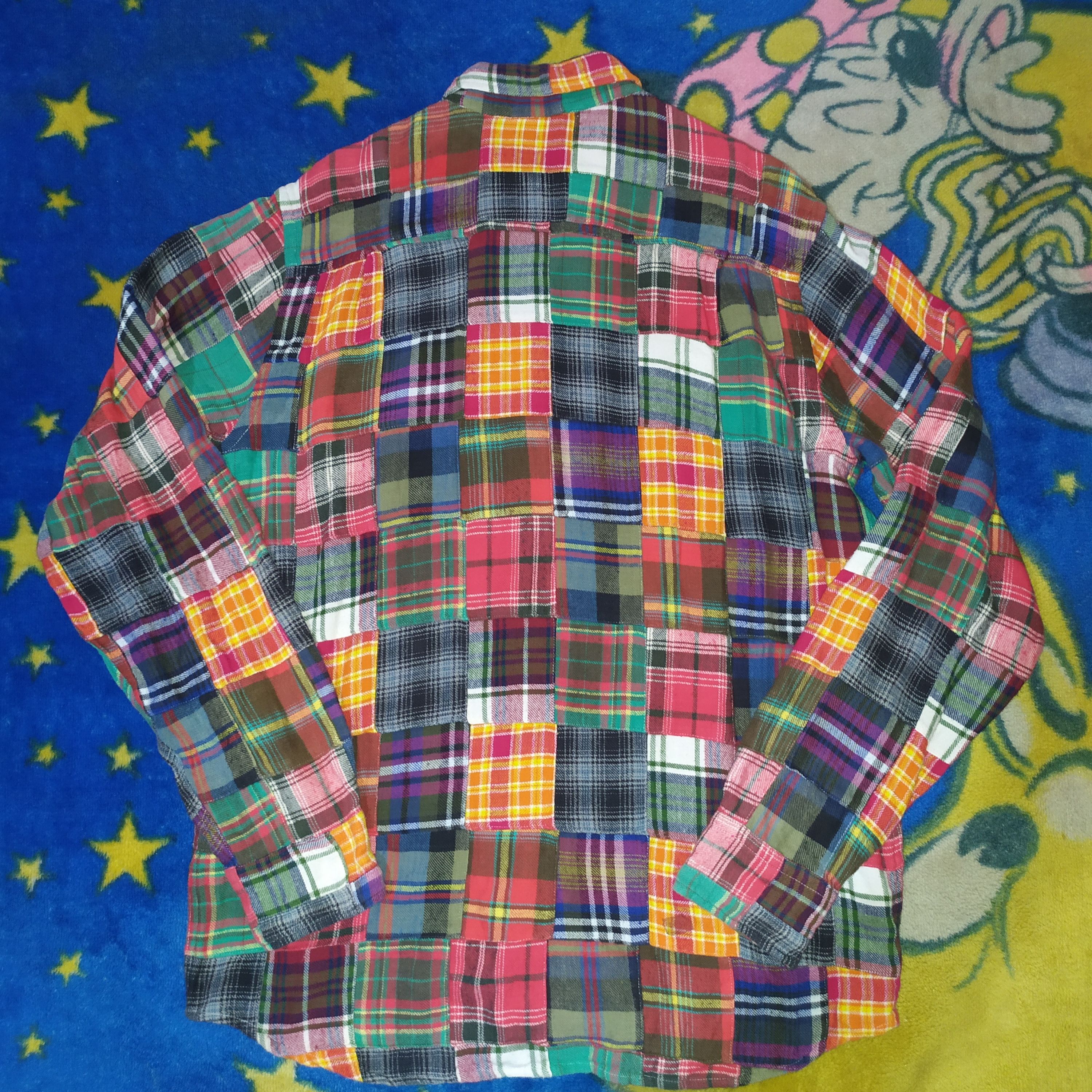Beams Plus Beams Plus "Kamakura" Patchwork Shirt Size US L / EU 52-54 / 3 - 6 Thumbnail