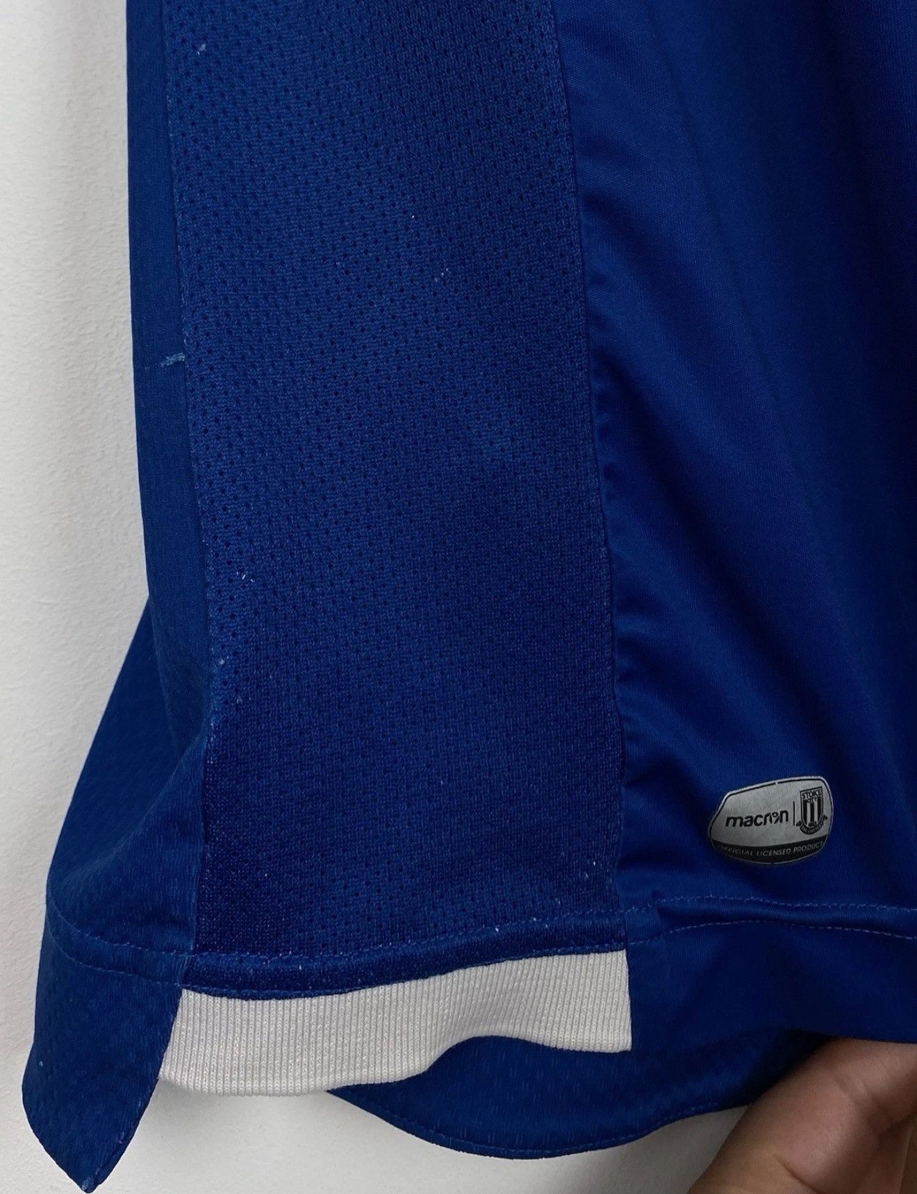 Other Stoke City 2017/2018 Away Football Shirt Soccer Jersey Blue Size US L / EU 52-54 / 3 - 6 Thumbnail