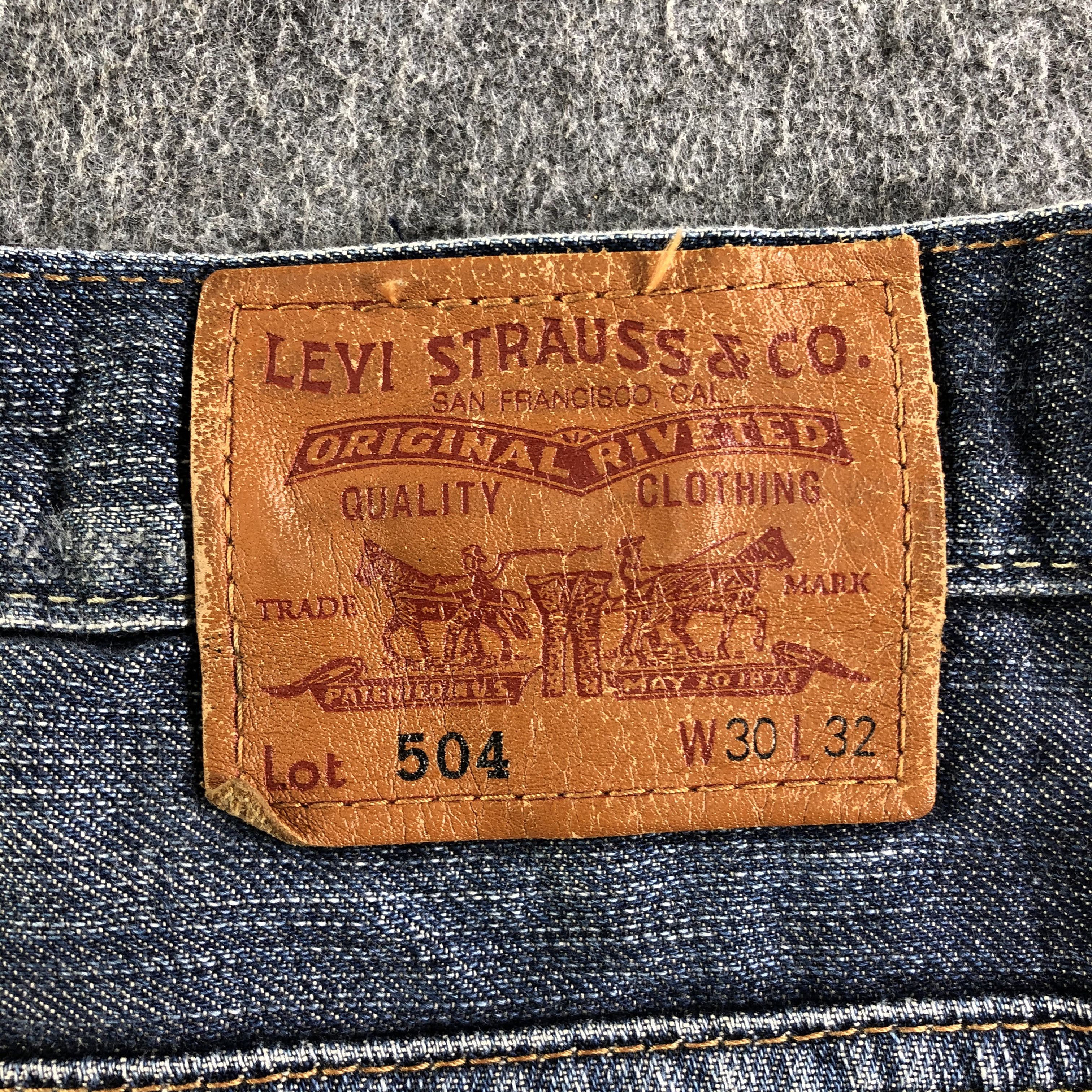 Levi's Vintage Levis 504 Jeans-J4022 Size US 33 - 5 Thumbnail