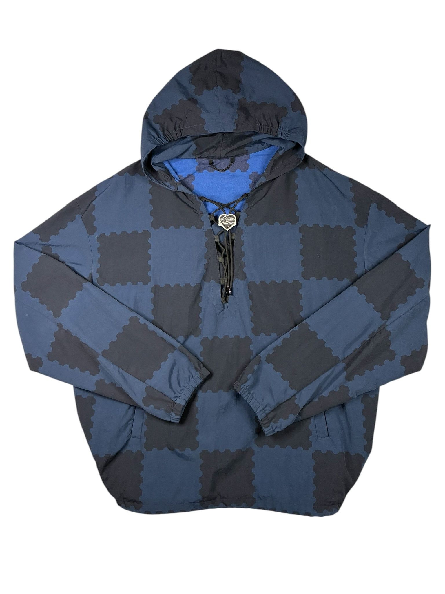 Louis Vuitton Louis Vuitton Blue Plaid Trooper Jacket Size US M / EU 48-50 / 2 - 1 Thumbnail