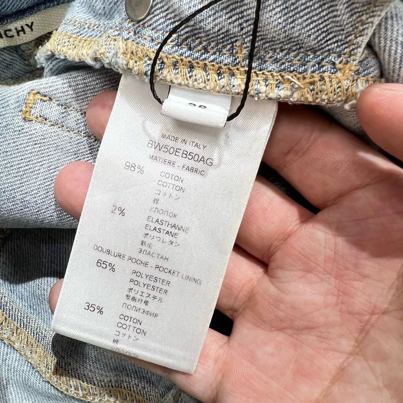 Givenchy Givenchy Wash Denim Pants 2506-Nextarrow Size US 36 / EU 52 - 7 Thumbnail