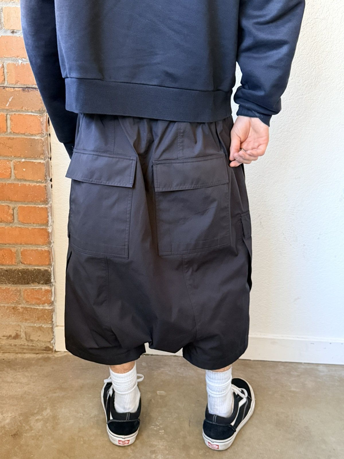 Rick Owens Rick Owens Drop Crotch Shorts Size US 32 / EU 48 - 3 Thumbnail