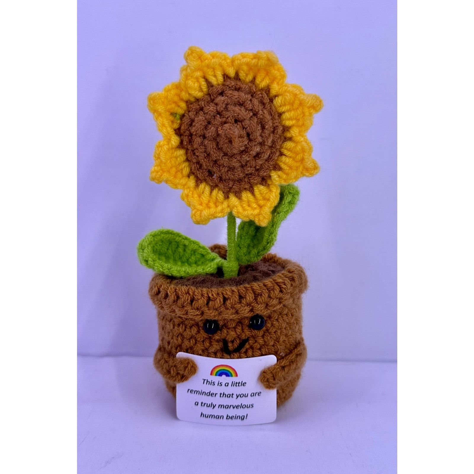 & Other Stories Handmade Crochet Flowers SunflowerPositive Emotional Support Size ONE SIZE - 1 Thumbnail