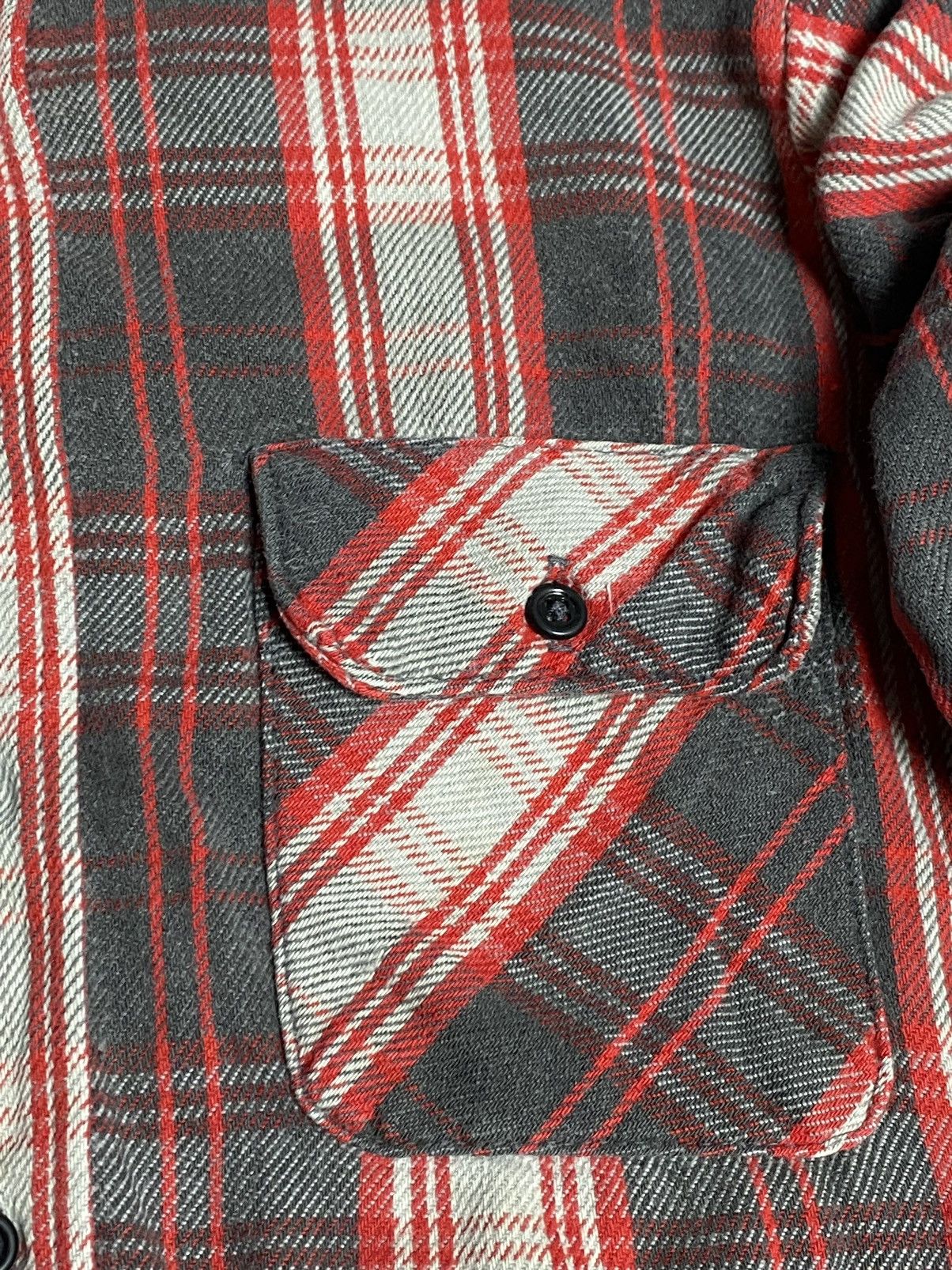 FiveBrother Vintage 70s Five Brother USA Plaid Shirt Long Sleeve Size S Size US S / EU 44-46 / 1 - 5 Thumbnail
