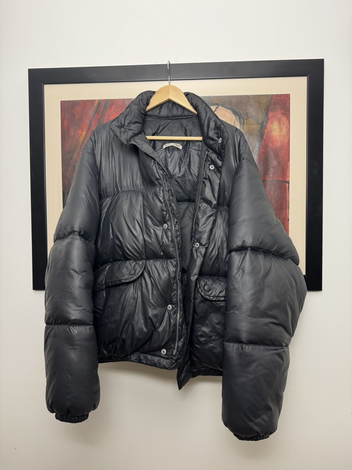Our Legacy Our Legacy Puffer Down Lenox Nylon Jacket Riri Smog Navy Size US M / EU 48-50 / 2 - 4 Thumbnail