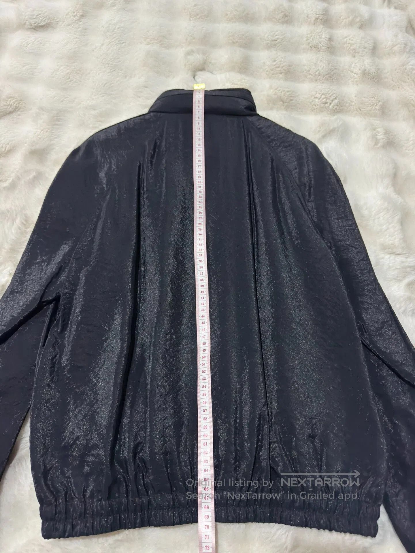 Saint Laurent Paris Saint Laurent SLP Black White Wrinkled Jacket. Size US M / EU 48-50 / 2 - 9 Thumbnail