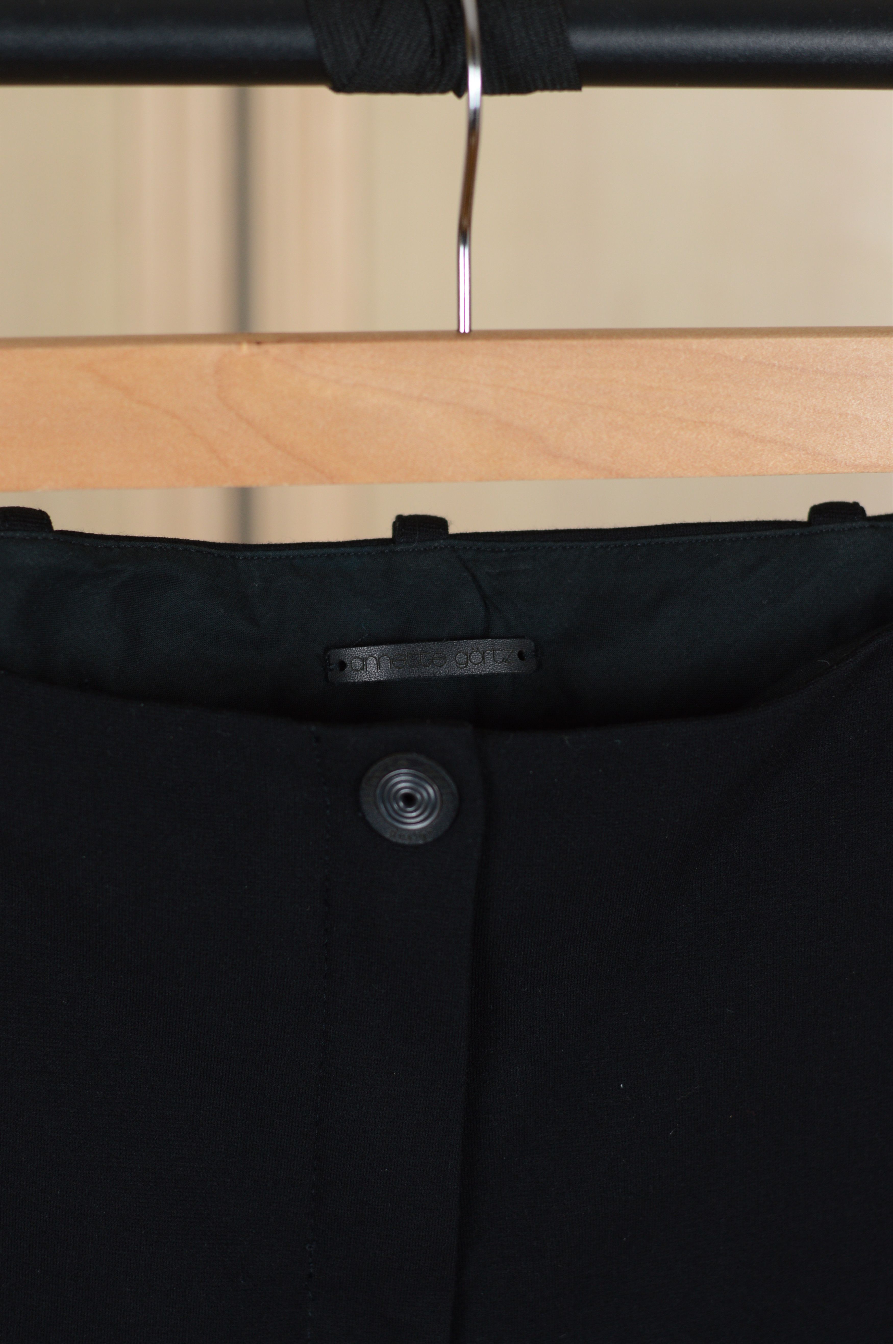 Annette Gortz Annette Gortz Black Trousers Size 25" / US 0 / IT 36 - 3 Thumbnail