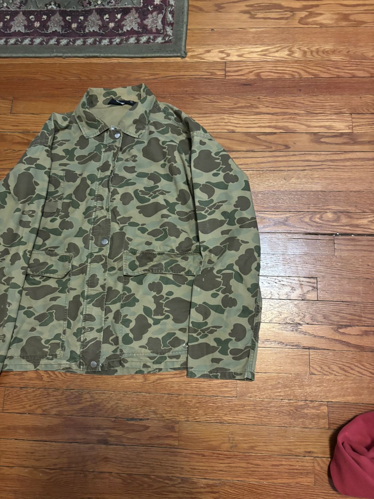 Vintage × Zara Camo Zara jacket Size US S / EU 44-46 / 1 - 4 Thumbnail