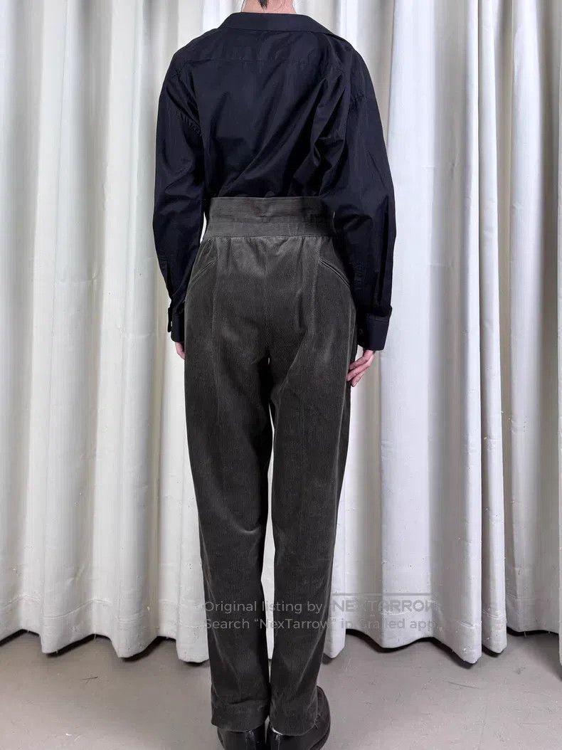 Issey Miyake Issey Miyake Calligraphy Logo Classic Waistband Corduroy T Size 25" / US 0 / IT 36 - 7 Thumbnail