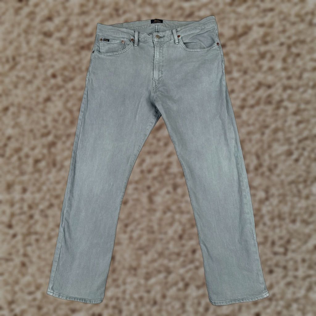 Polo Ralph Lauren Vintage Polo Ralph Lauren Jeans Men 36 Blue Straight Leg Cotton Denim 29 inch Inseam Size US M / EU 48-50 / 2 - 1 Thumbnail