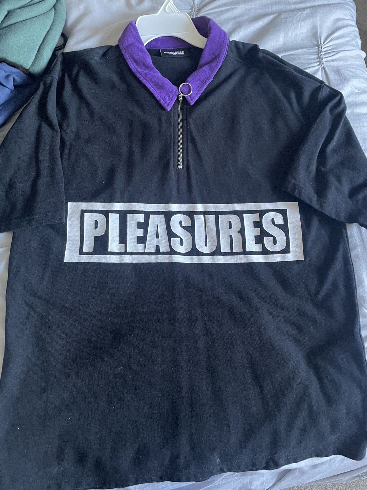 Pleasures PLEASURES half zip shirt Size US L / EU 52-54 / 3 - 1 Thumbnail