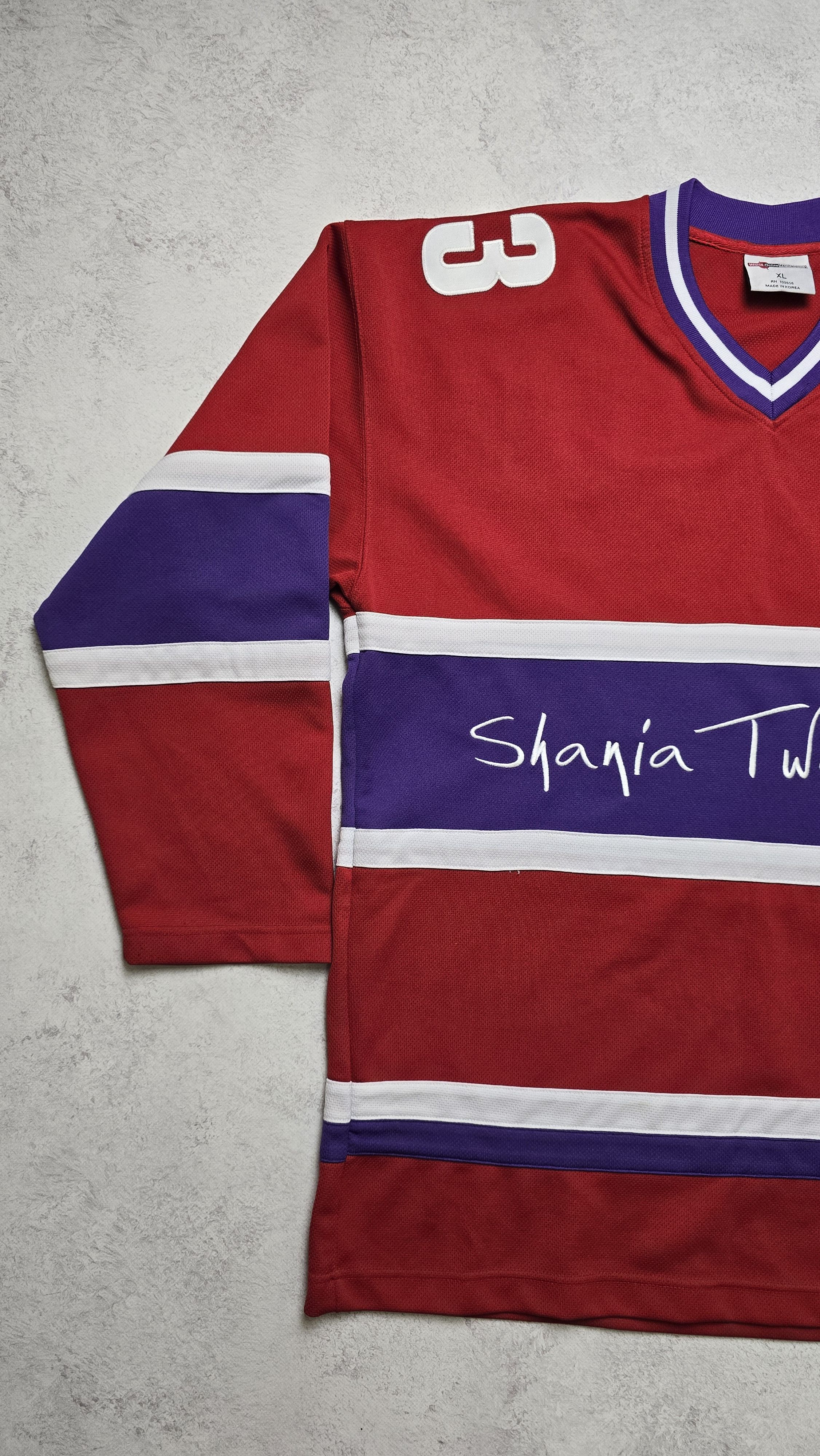 Other Shania Twain UP Hockey Jersey Y2K Tour Merch Rare Size US XL / EU 56 / 4 - 11 Thumbnail
