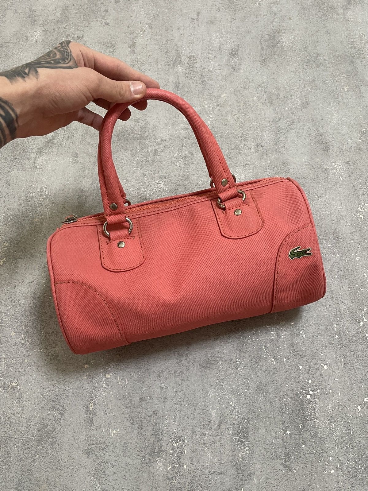 Lacoste Lacoste Women’s Handbag Bowling Pink Bag Size ONE SIZE - 2 Thumbnail