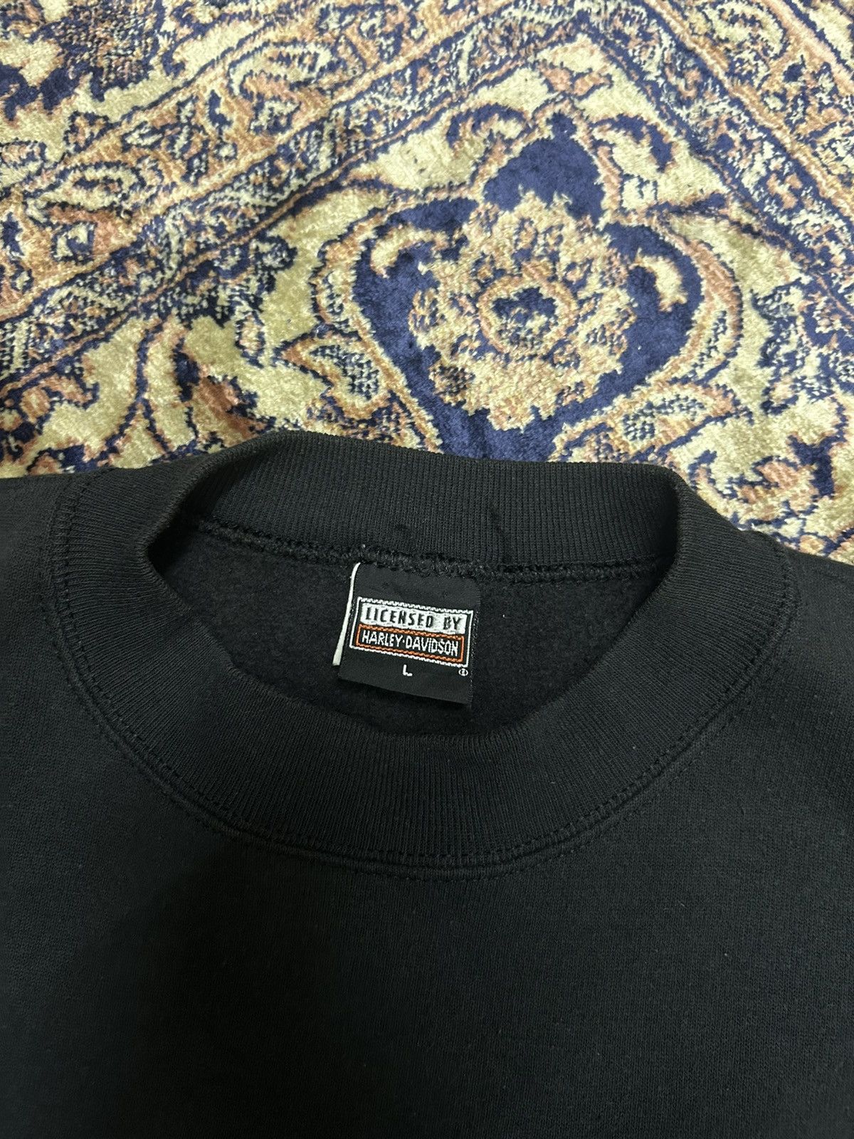 Harley Davidson × Vintage Vintage harley davidson sweatshirt Size US L / EU 52-54 / 3 - 3 Thumbnail