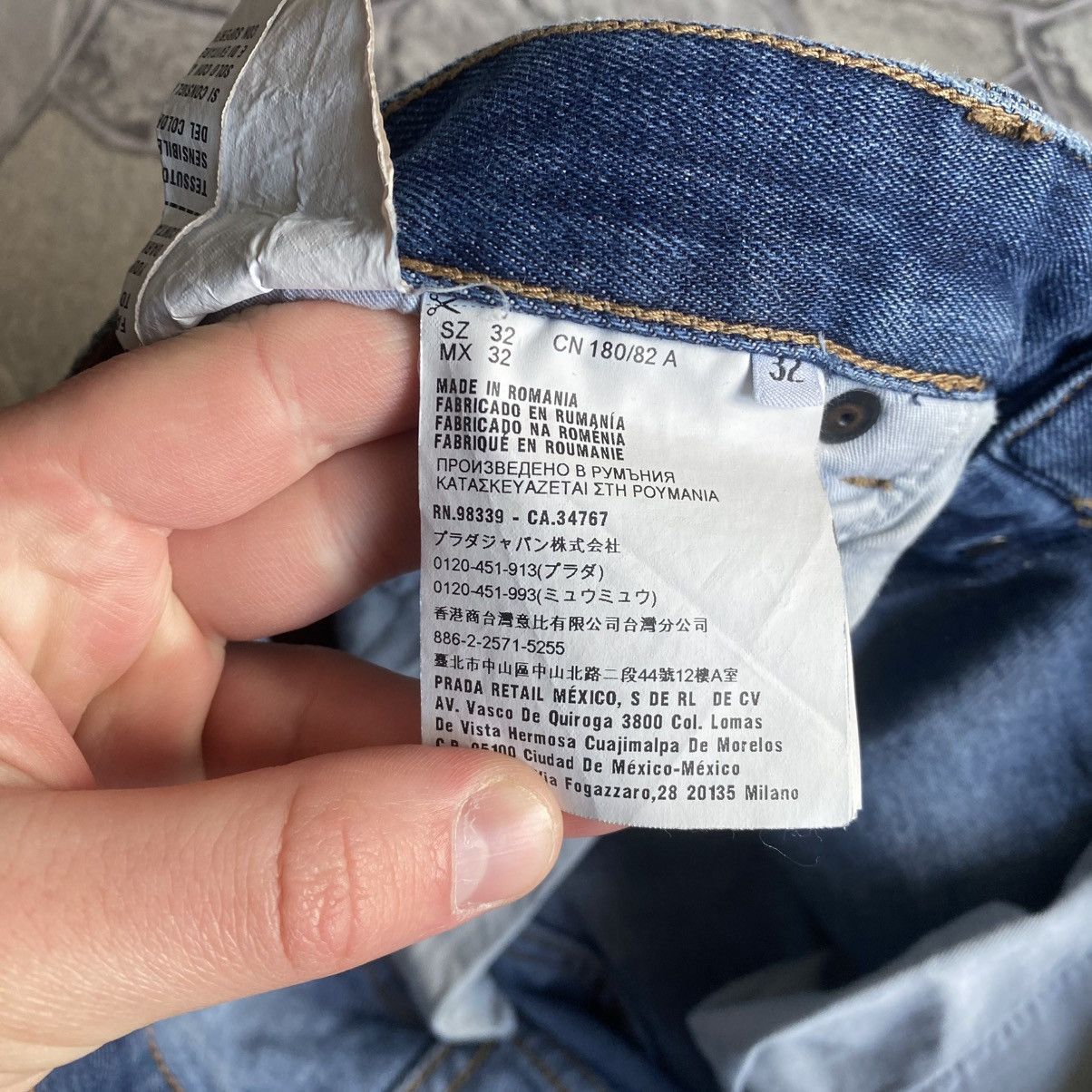Prada Vintage Prada Jeans Size US 32 / EU 48 - 13 Thumbnail