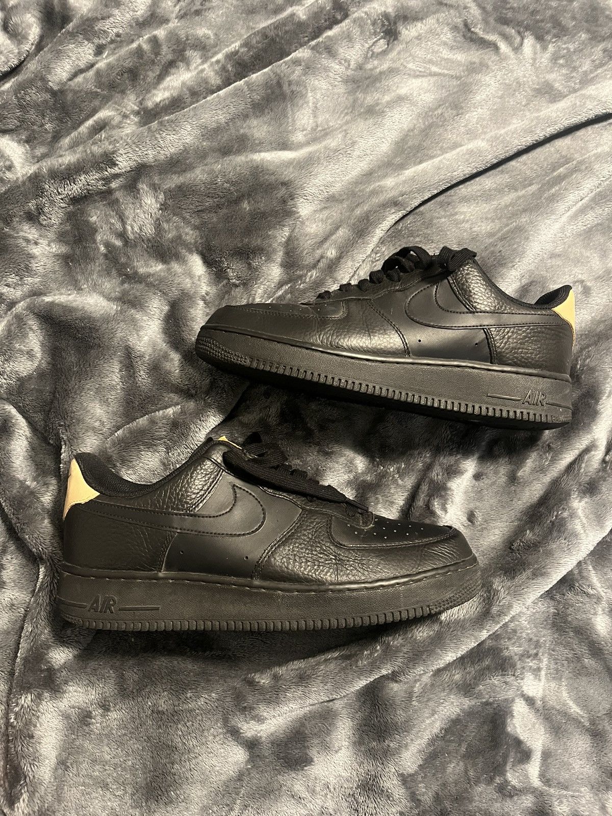 Nike Black AF1 Size US 10 / EU 43 - 4 Thumbnail