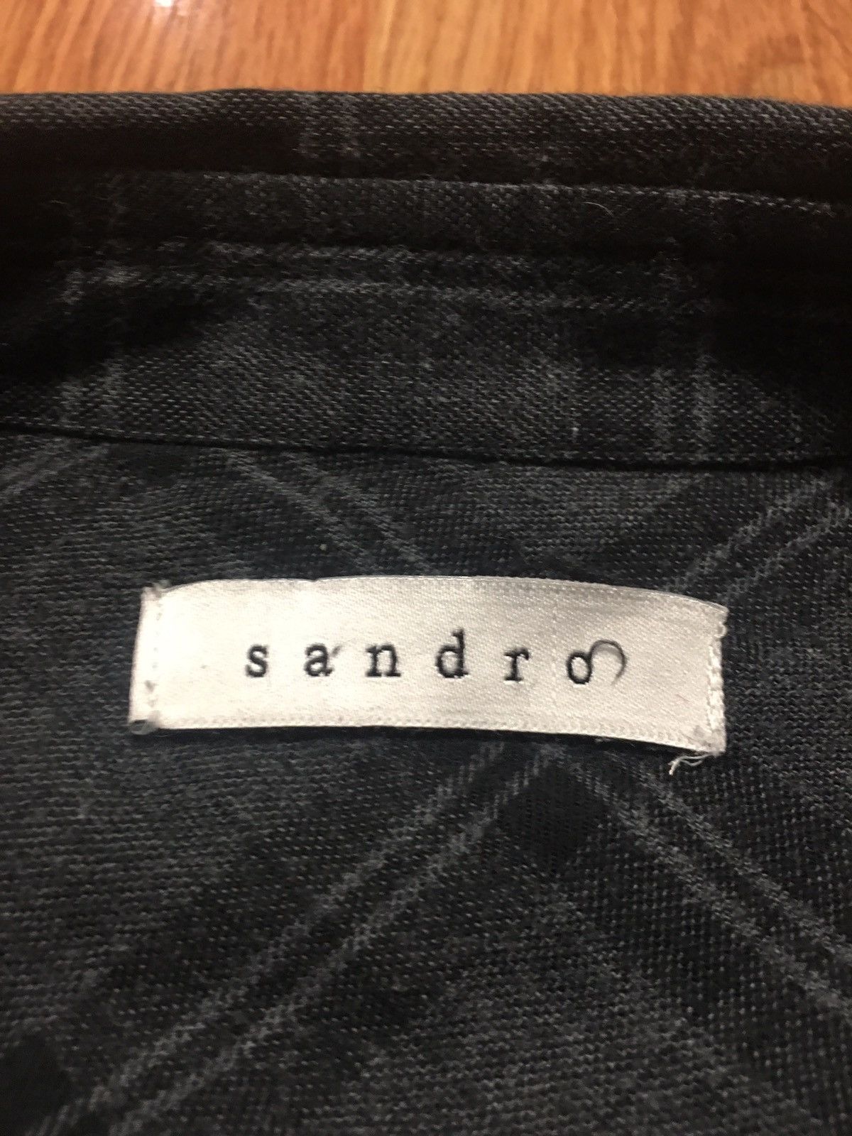Sandro SANDRO Paris Plaid Check Cotton Womens Shirt XL Size XL / US 12-14 / IT 48-50 - 8 Thumbnail