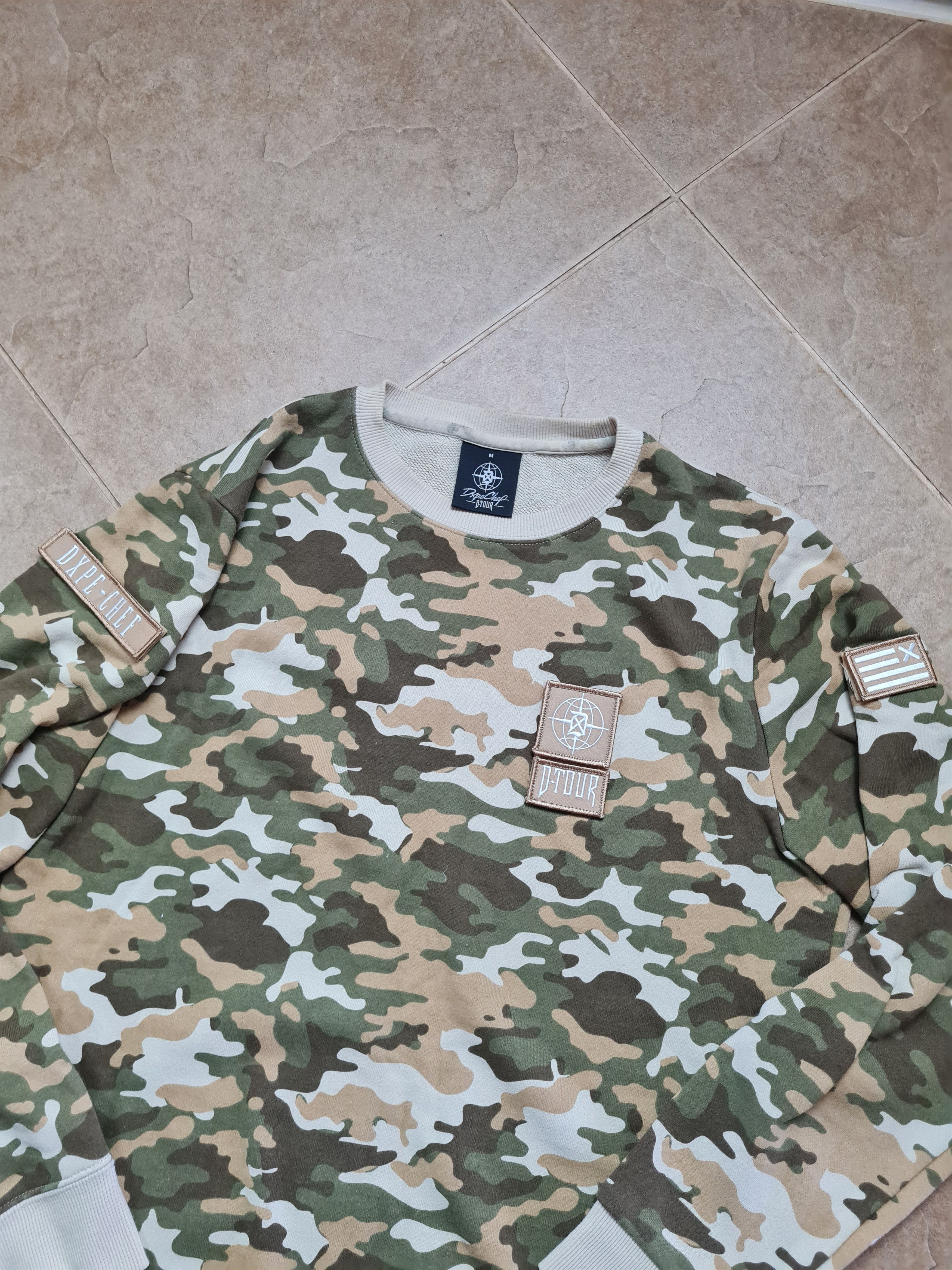 Dxpe Chef SWEATSHIRT DOPE CHEF CHAKI - SIZE M - DXPECHEF D-TOUR Size US M / EU 48-50 / 2 - 2 Thumbnail