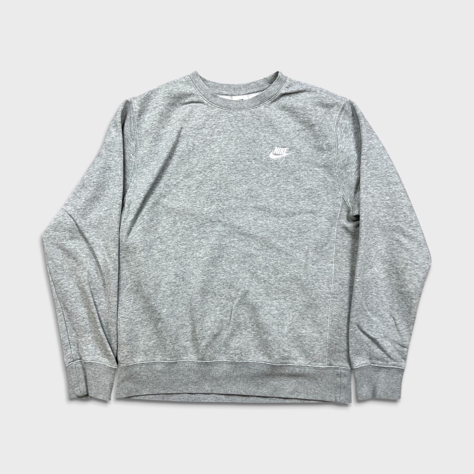Nike × Vintage Nike Sportswear Sweatshirt Swoosh Fleece Pullover Crewneck Size US S / EU 44-46 / 1 - 1 Thumbnail